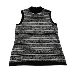 Saint John Knit Sweater Vest Vintage SJK Size 8